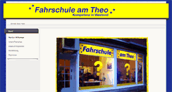 Desktop Screenshot of fahrschule-am-theo.de